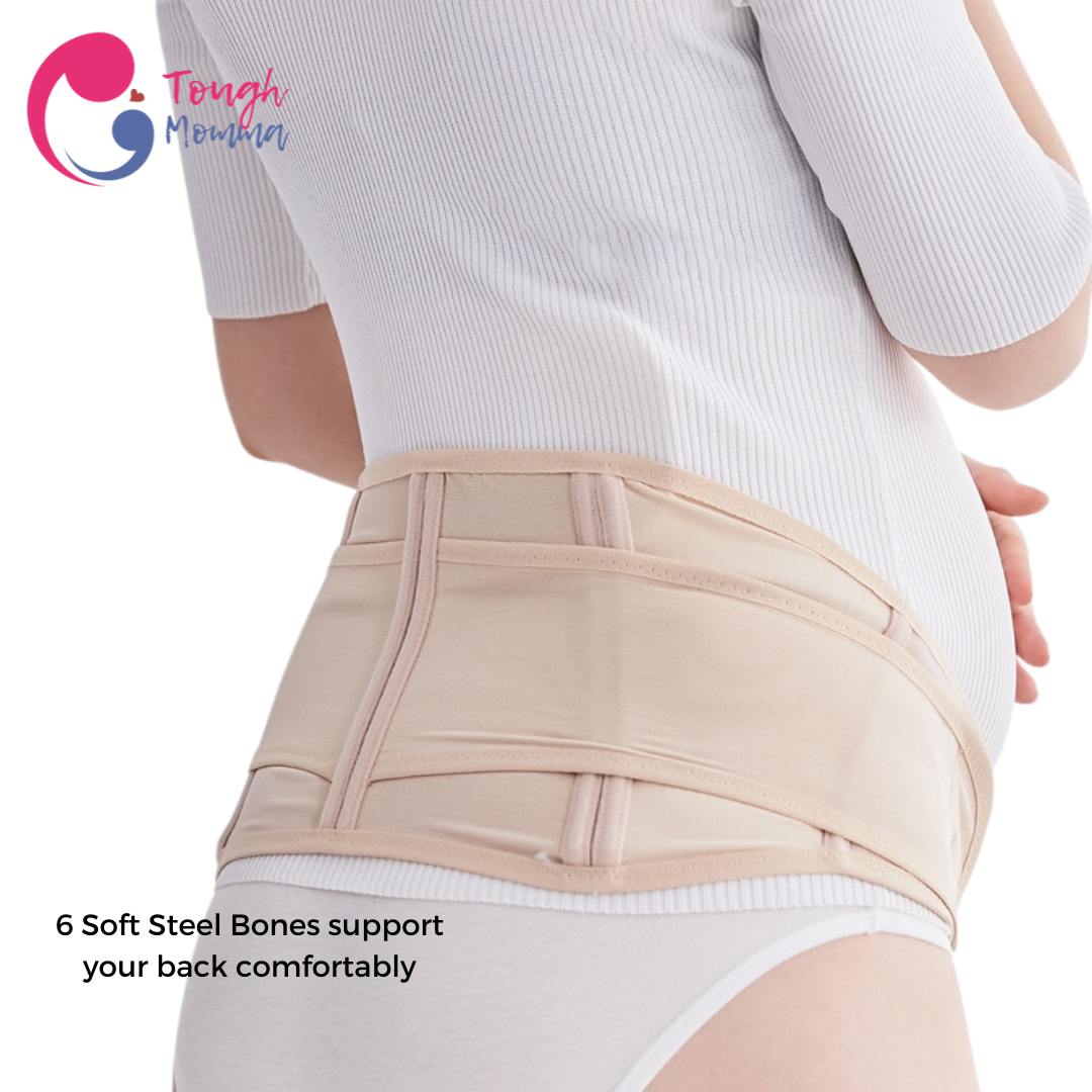 SLIGHTLY DAMAGED ToughMomma Elisha Maternity Baby Bump Belt With back Support