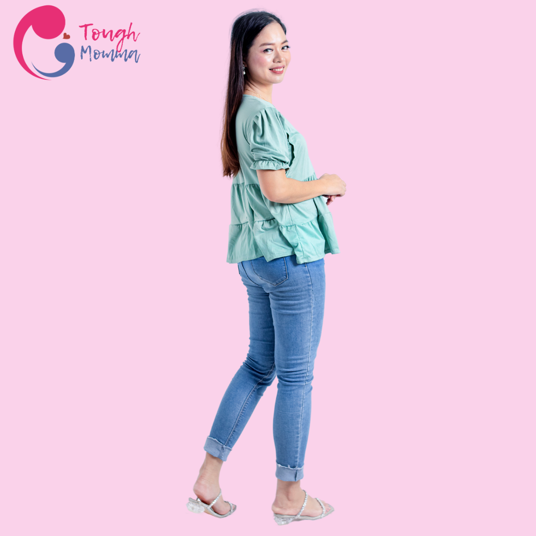ToughMomma Atasha Maternity Nursing Blouse S - 2XL