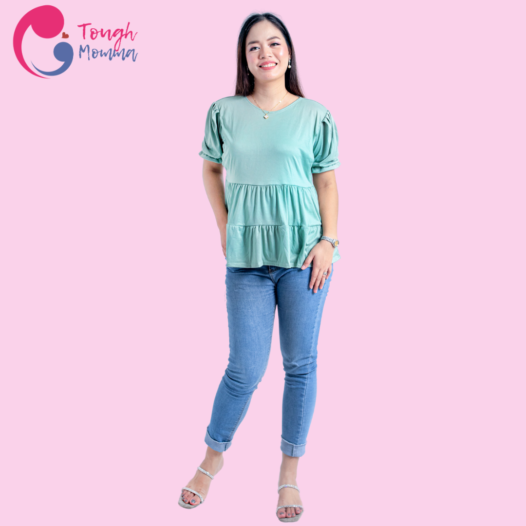 ToughMomma Atasha Maternity Nursing Blouse S - 2XL