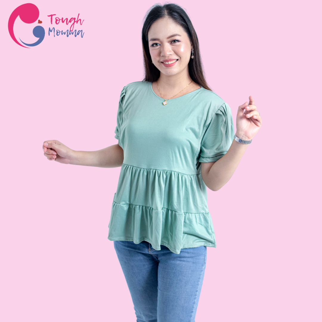 ToughMomma Atasha Maternity Nursing Blouse S - 2XL