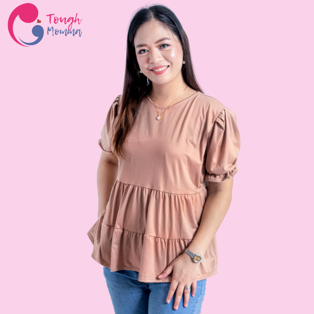 ToughMomma Atasha Maternity Nursing Blouse S - 2XL