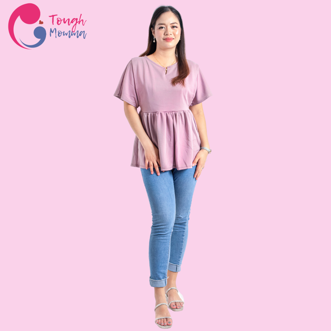 ToughMomma Aisha Maternity Nursing Blouse M - L/ XL- 2XL