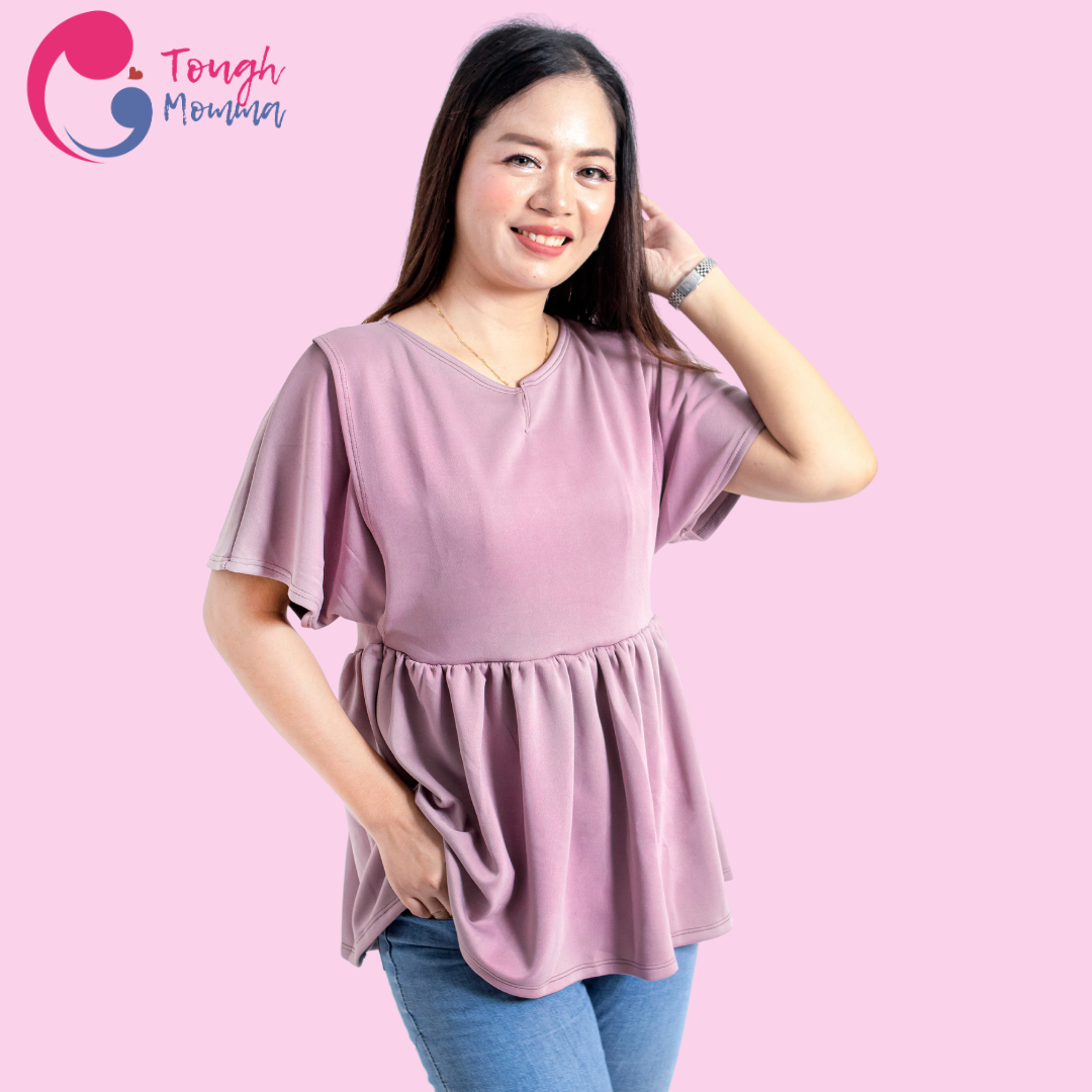 ToughMomma Aisha Maternity Nursing Blouse M - L/ XL- 2XL