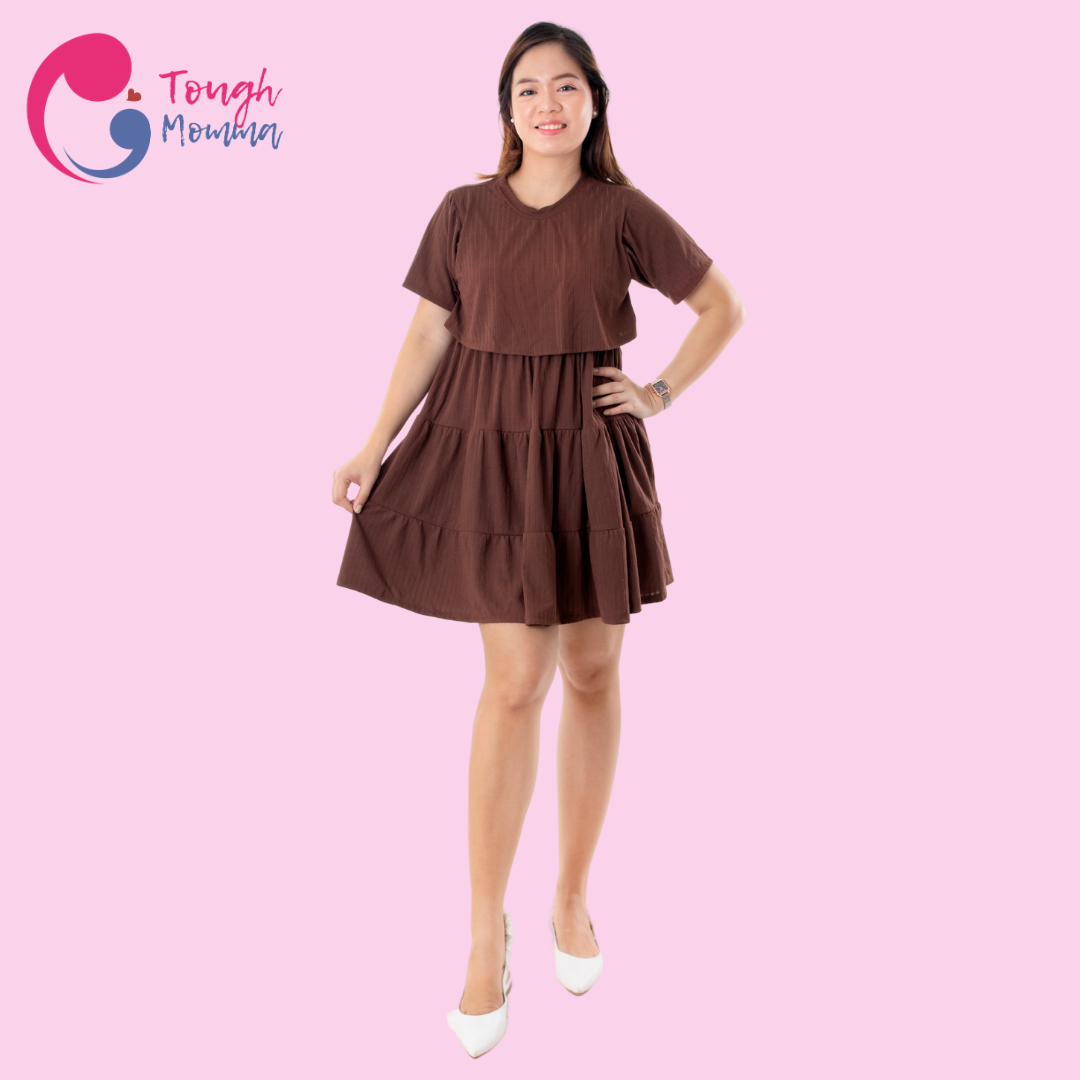 ToughMomma Genevieve Nursing Dress S - 2XL