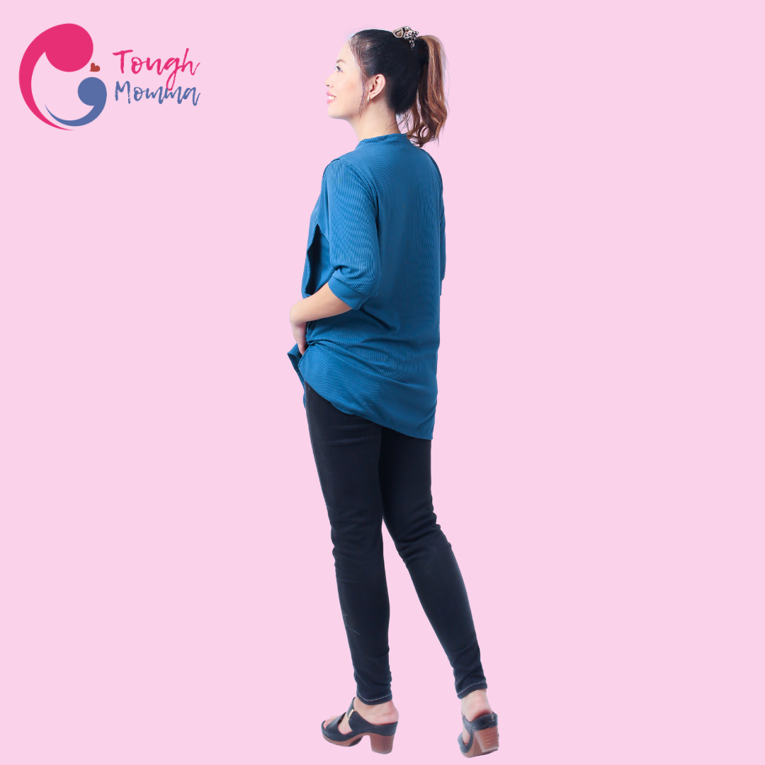ToughMomma Elijah Maternity Nursing Blouse S - 2XL