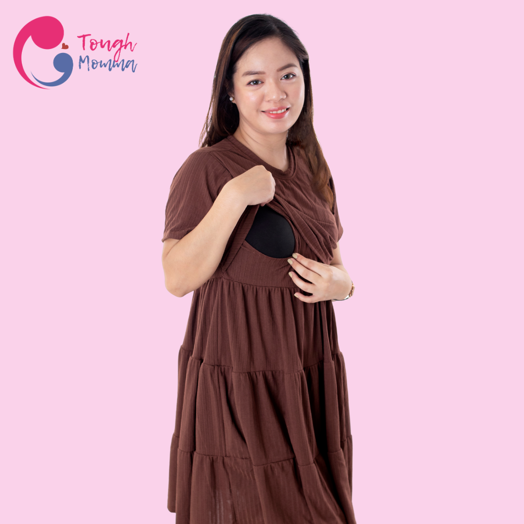ToughMomma Genevieve Nursing Dress S - 2XL