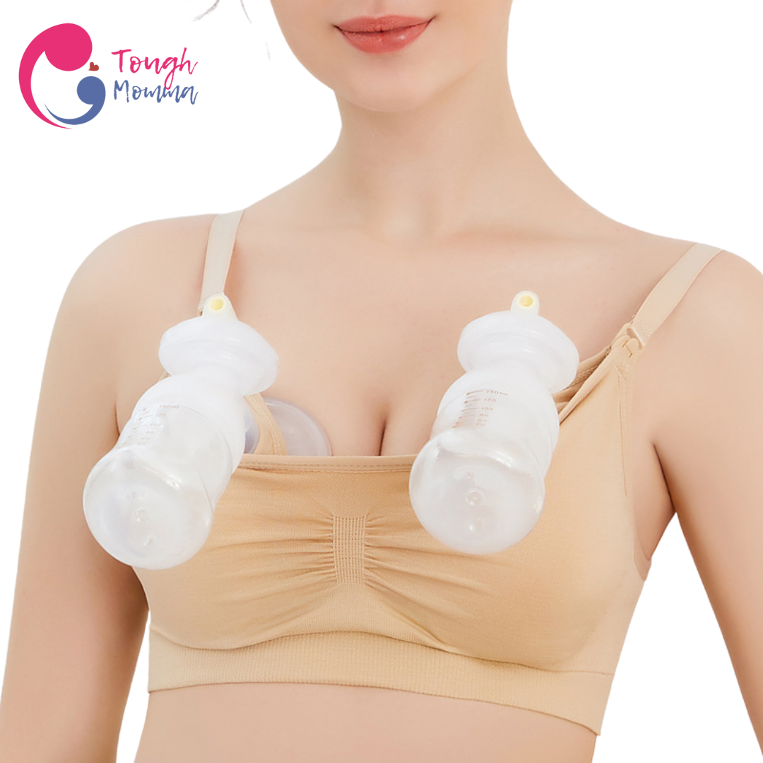 SLIGHTLY DAMAGED/STAINED ToughMomma Classic Handsfree Nursing Bra