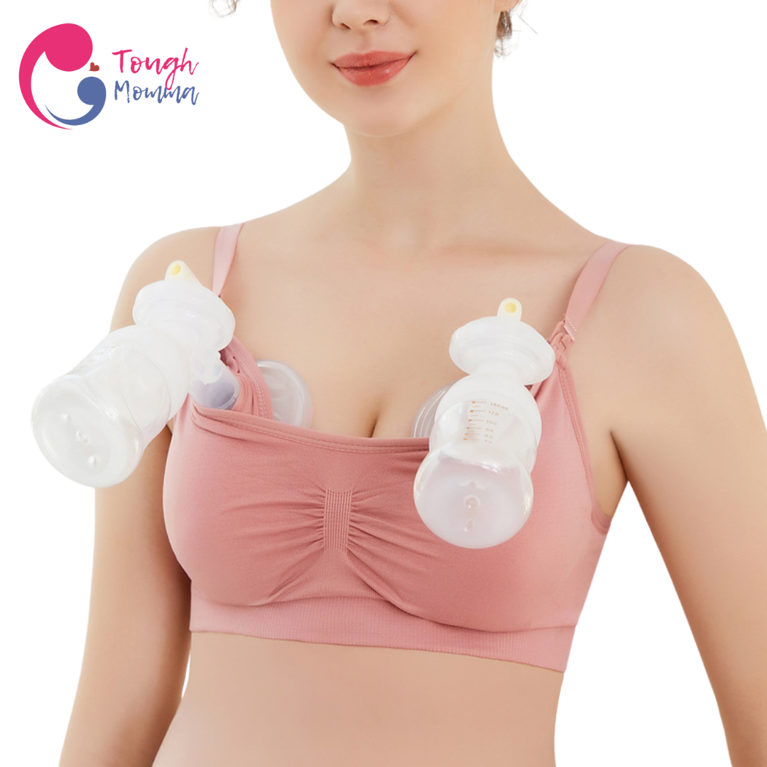 SLIGHTLY DAMAGED/STAINED ToughMomma Classic Handsfree Nursing Bra