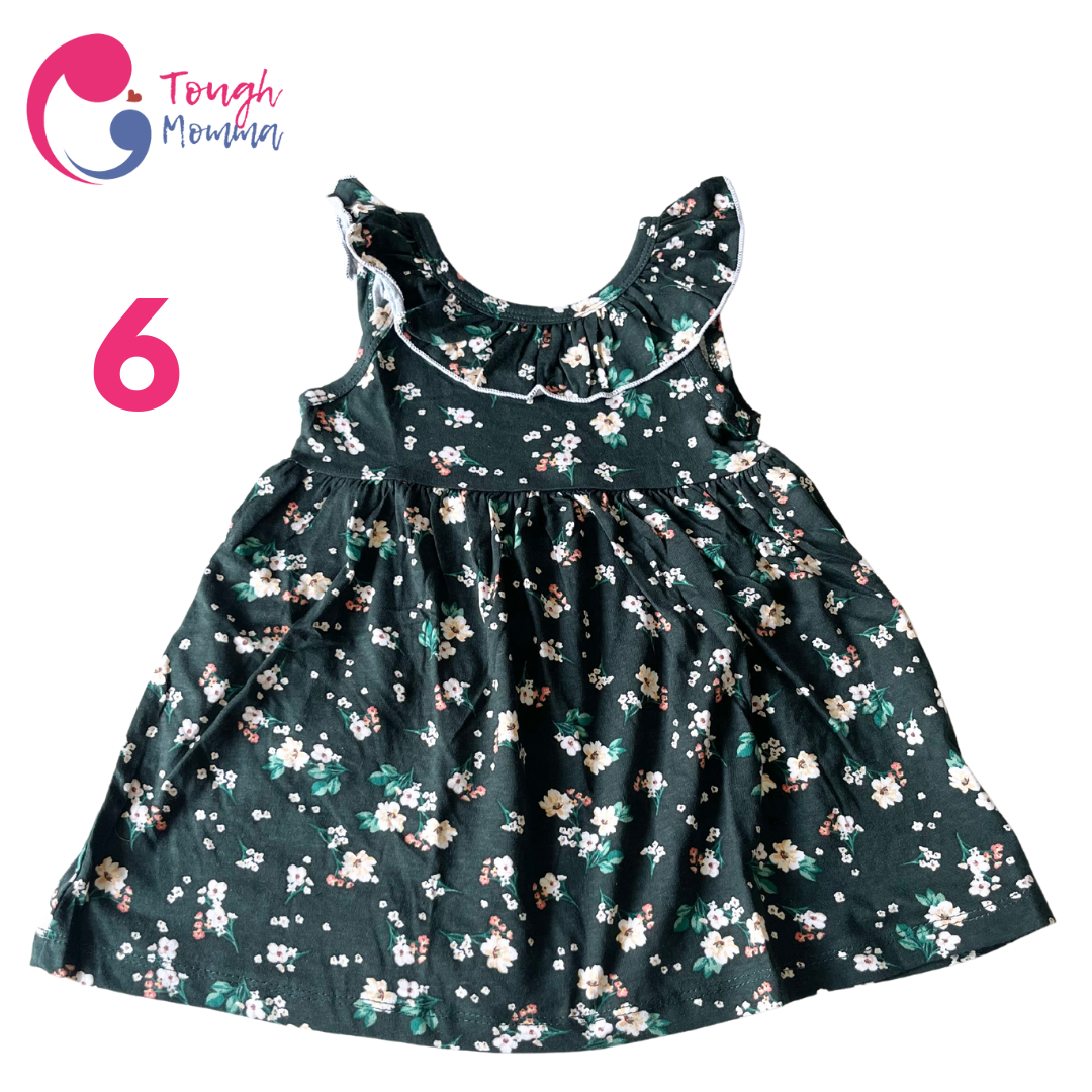 (CLEARANCE SALE) ToughMomma Little Dainty Julienne Dress 0- 7 years old