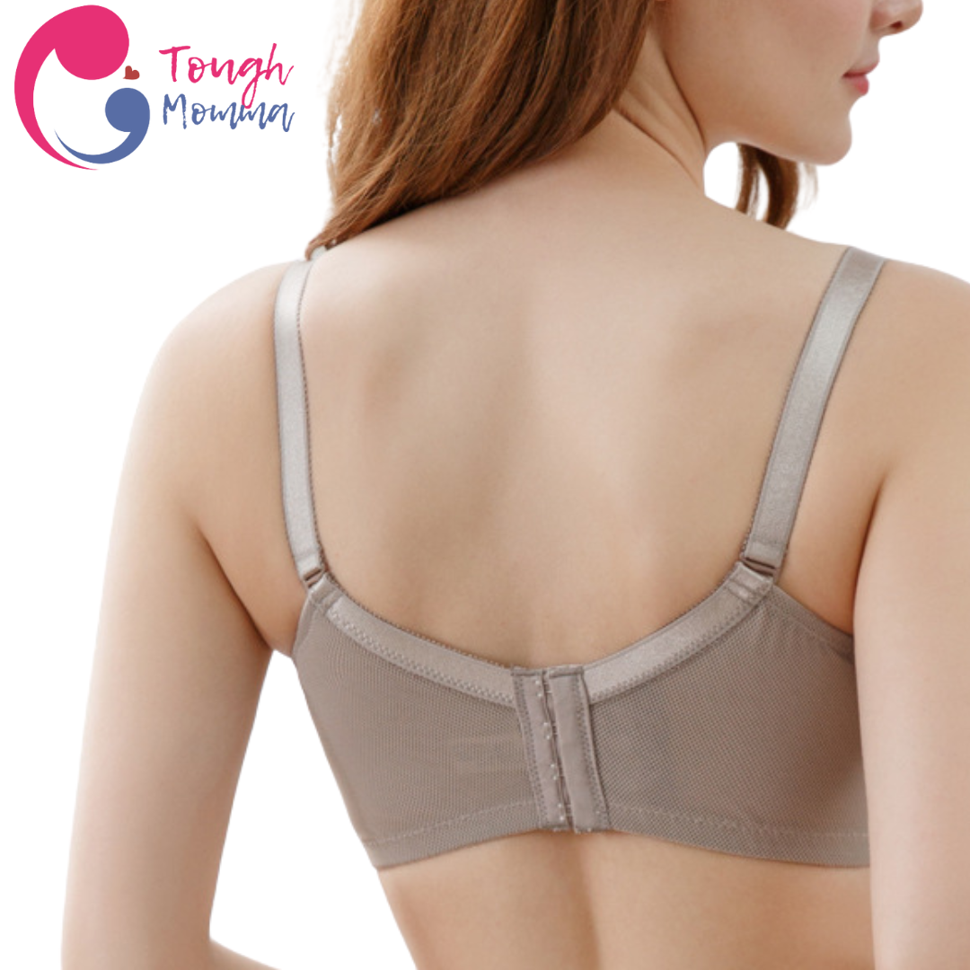 ToughMomma Cassandra Sexy Lace Wireless Nursing Bra for PLUS SIZE