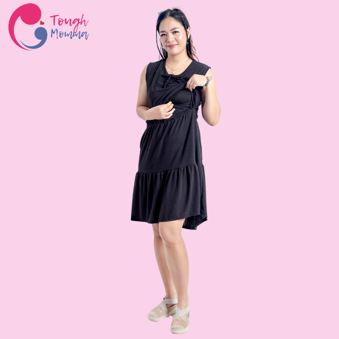 ToughMomma Nadine Maternity Nursing Dress S - L
