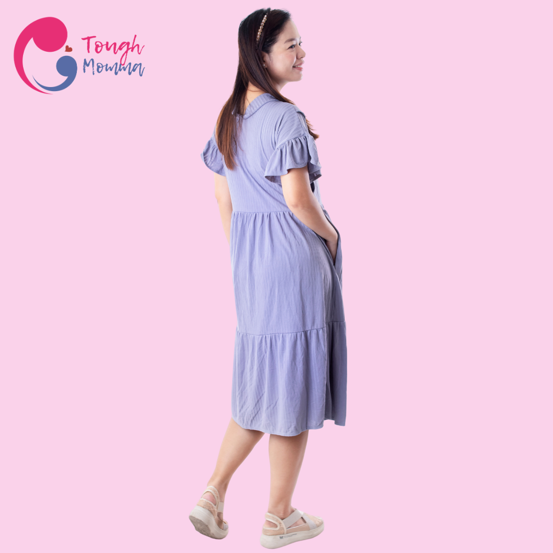 ToughMomma Alison Maternity Nursing Dress M - 2XL