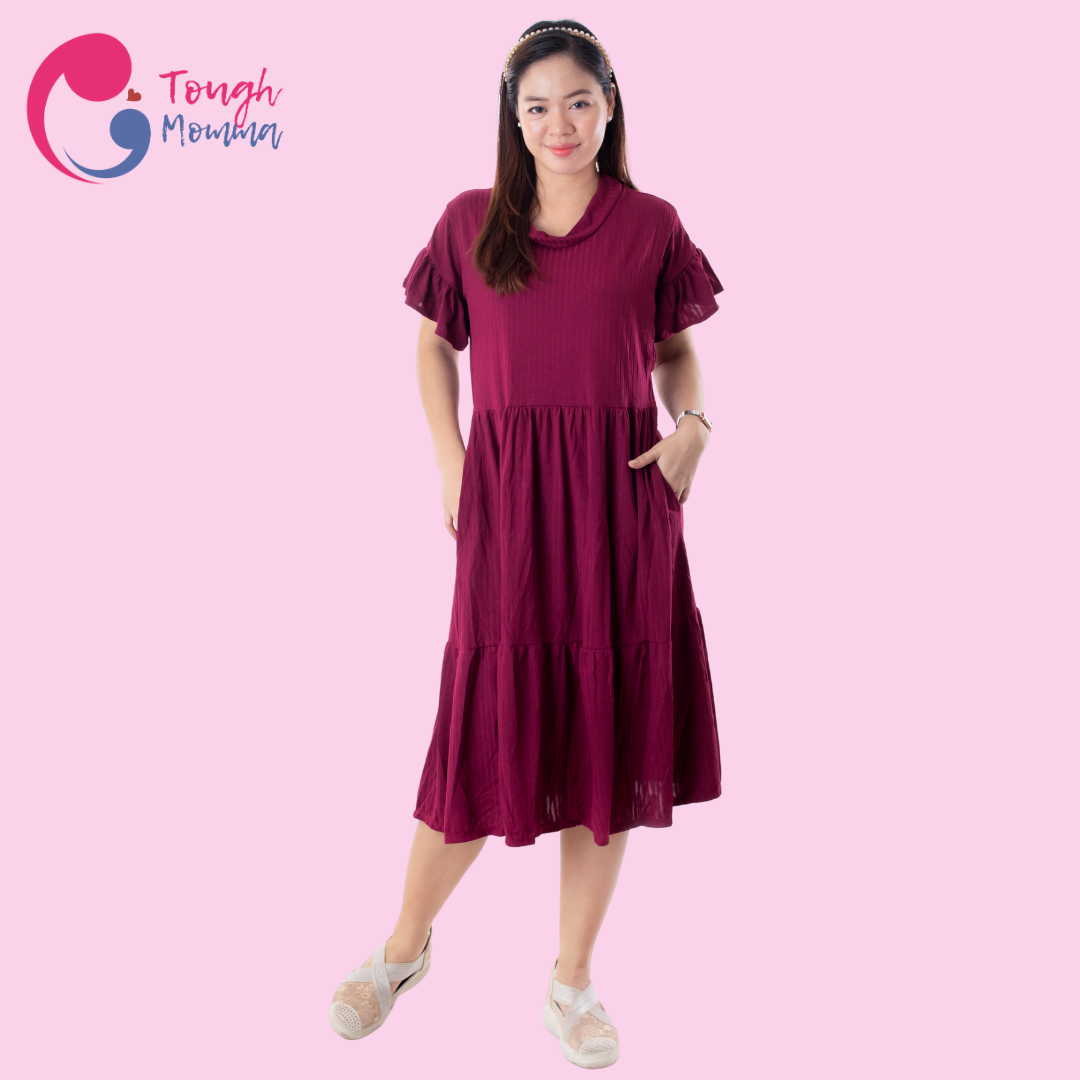 ToughMomma Alison Maternity Nursing Dress M - 2XL