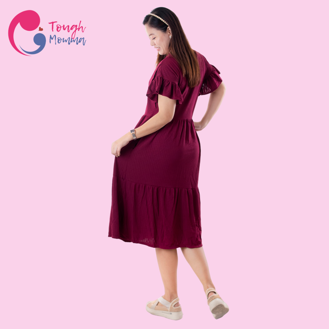 ToughMomma Alison Maternity Nursing Dress M - 2XL