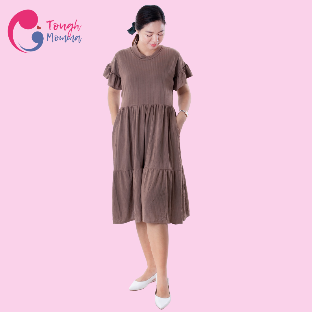 ToughMomma Alison Maternity Nursing Dress M - 2XL