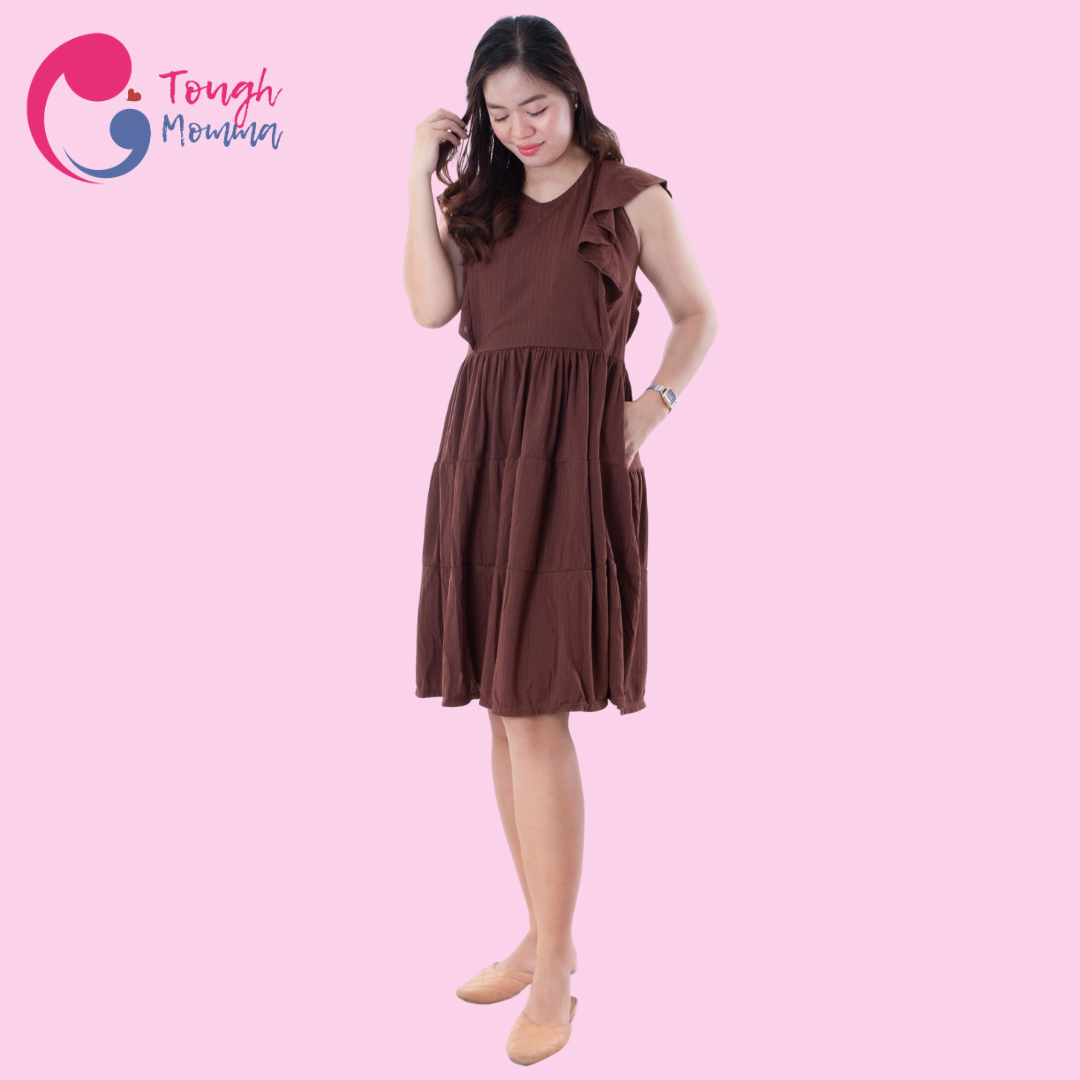ToughMomma Jara Maternity Nursing Dress M - XL