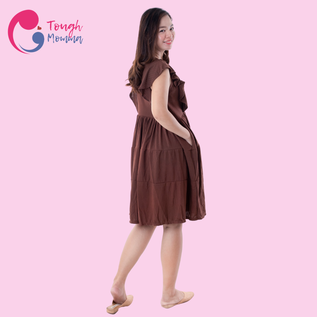 ToughMomma Jara Maternity Nursing Dress M - XL