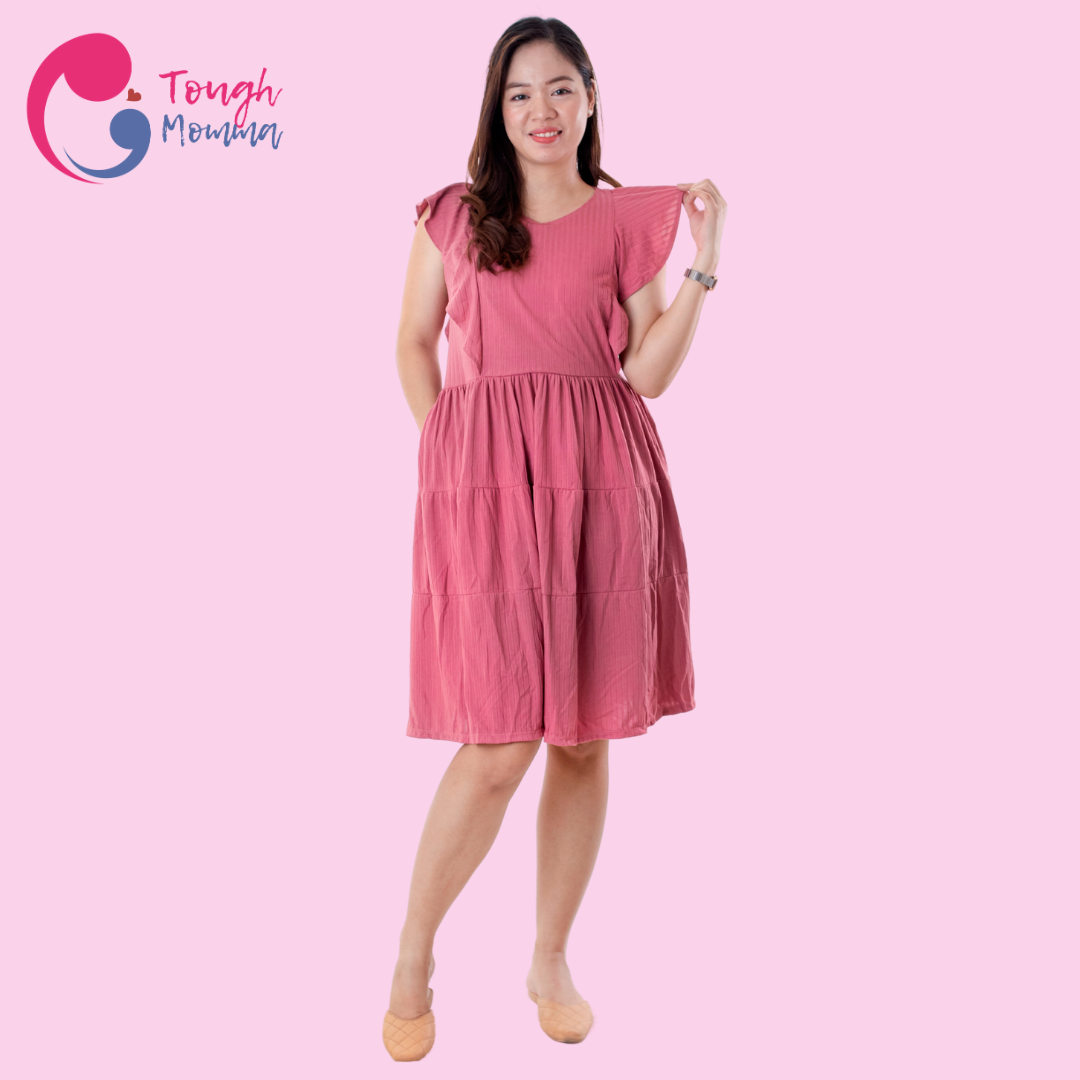 ToughMomma Jara Maternity Nursing Dress M - XL