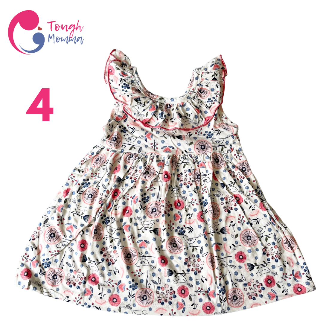 (CLEARANCE SALE) ToughMomma Little Dainty Julienne Dress 0- 7 years old
