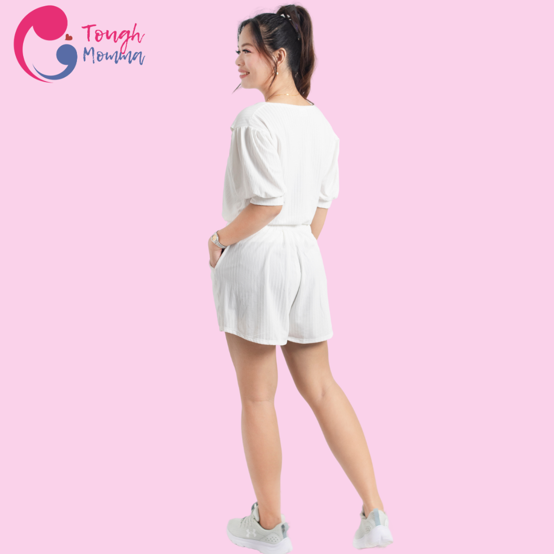 SLIGHTLY DAMAGED/ STAINED ToughMomma Darianne Maternity Nursing Lounge Wear M - 2XL
