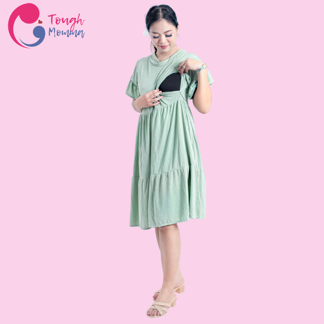 ToughMomma Alison Maternity Nursing Dress M - 2XL