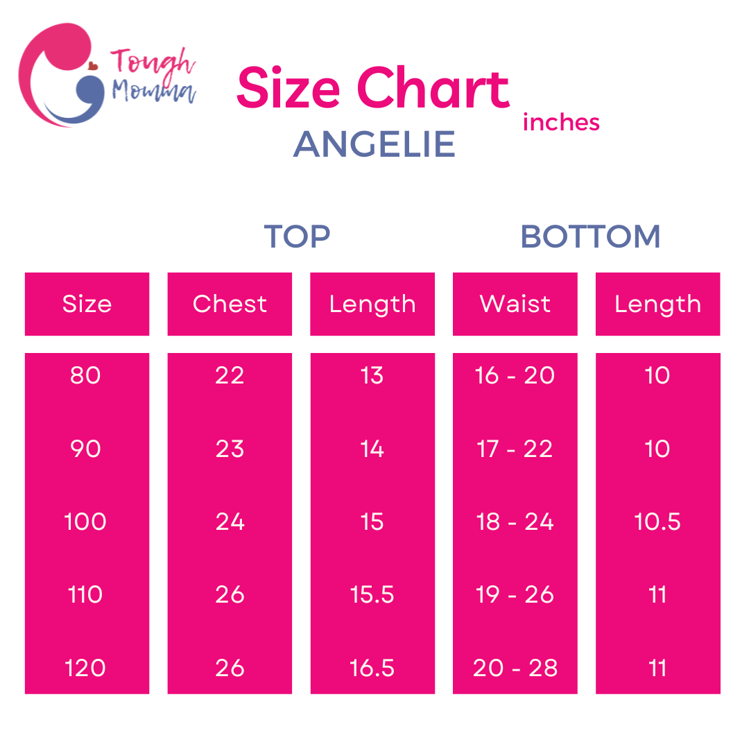 ToughMomma Little Angelie Collared Ruffled Blouse With Skort 0- 5 years old