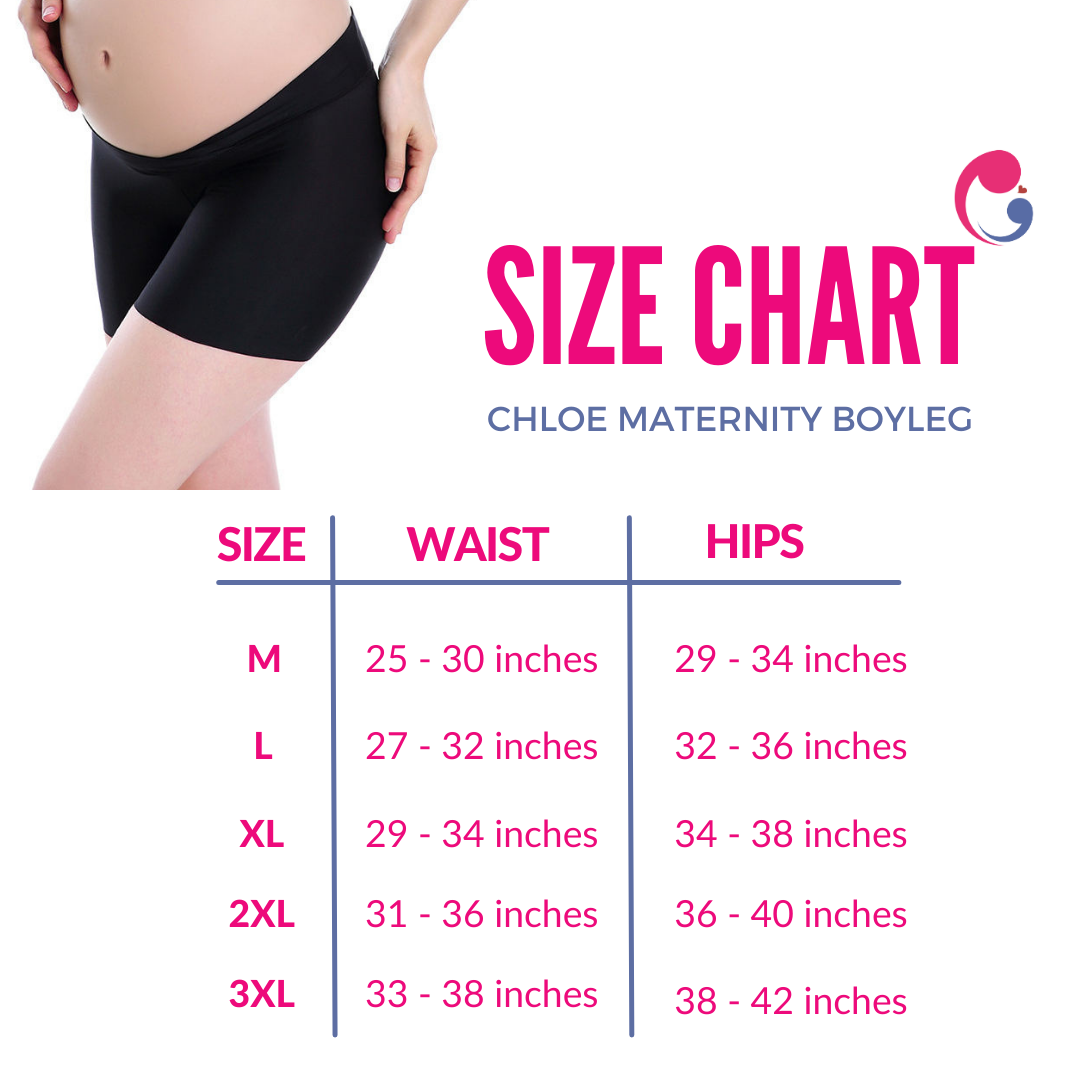 ToughMomma Chloe Hypoallergenic Seamless Under the Bump Maternity Boyleg