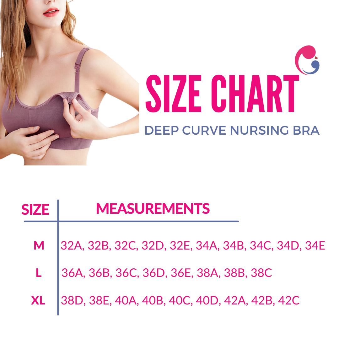 ToughMomma Deep Curve Seamless Wireless Nursing Bra