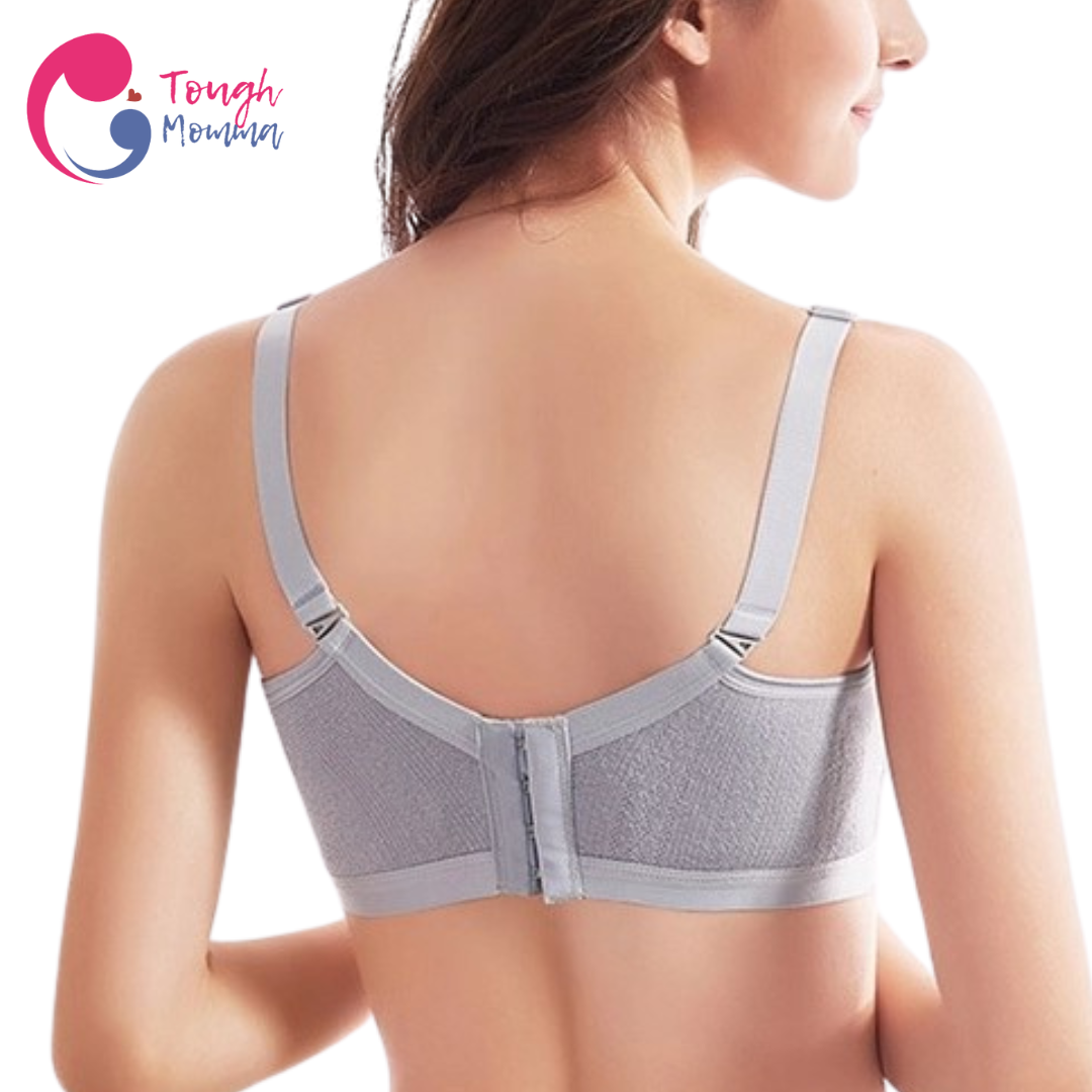 SLIGHTLY DAMAGED ToughMomma Antoinette Wireless Nursing Bra