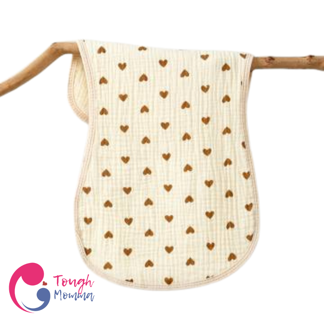 (CLEARANCE SALE) ToughMomma Audrey Muslin Cotton Burp Pad