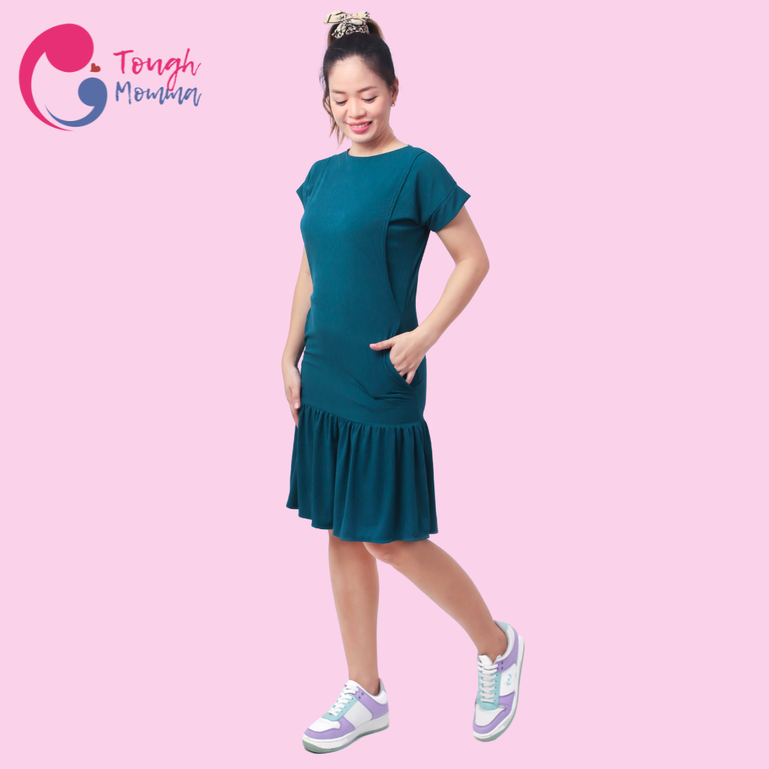 ToughMomma Gabrielle Maternity Nursing Dress S - 2XL