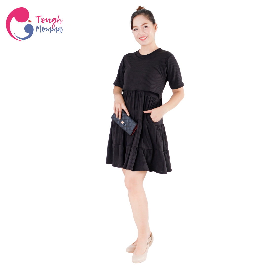 ToughMomma Genevieve Nursing Dress S - 2XL