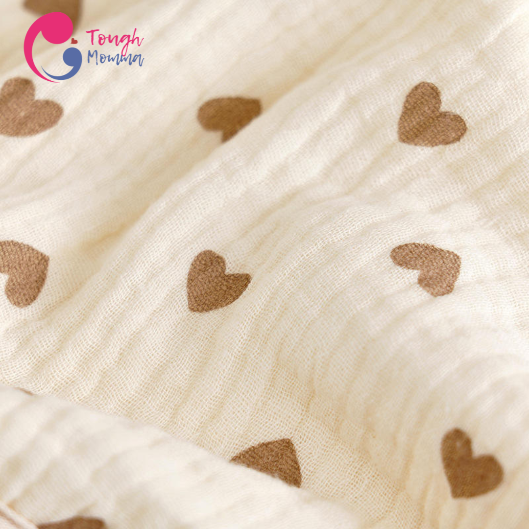 ToughMomma Bailian Muslin Cotton Bibs (0-2 years old)