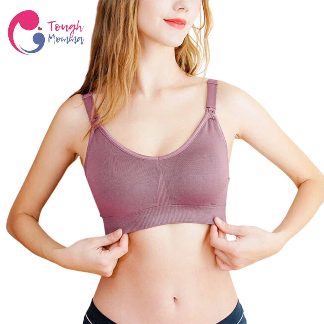 ToughMomma Deep Curve Seamless Wireless Nursing Bra