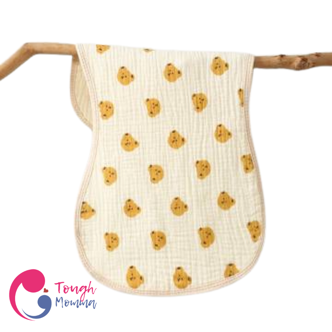 (CLEARANCE SALE) ToughMomma Audrey Muslin Cotton Burp Pad