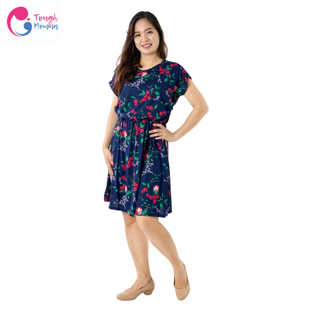 SLIGHTLY DAMAGED/STAINED- ToughMomma Camilla Nursing Dress M - XL