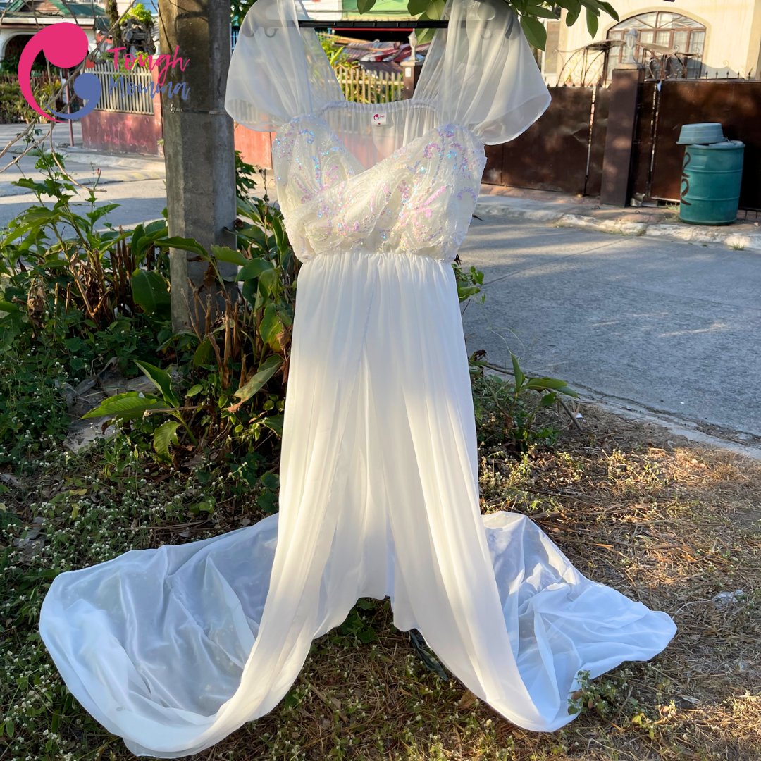 ToughMomma Bella Maternity Gown for Maternity Shoot