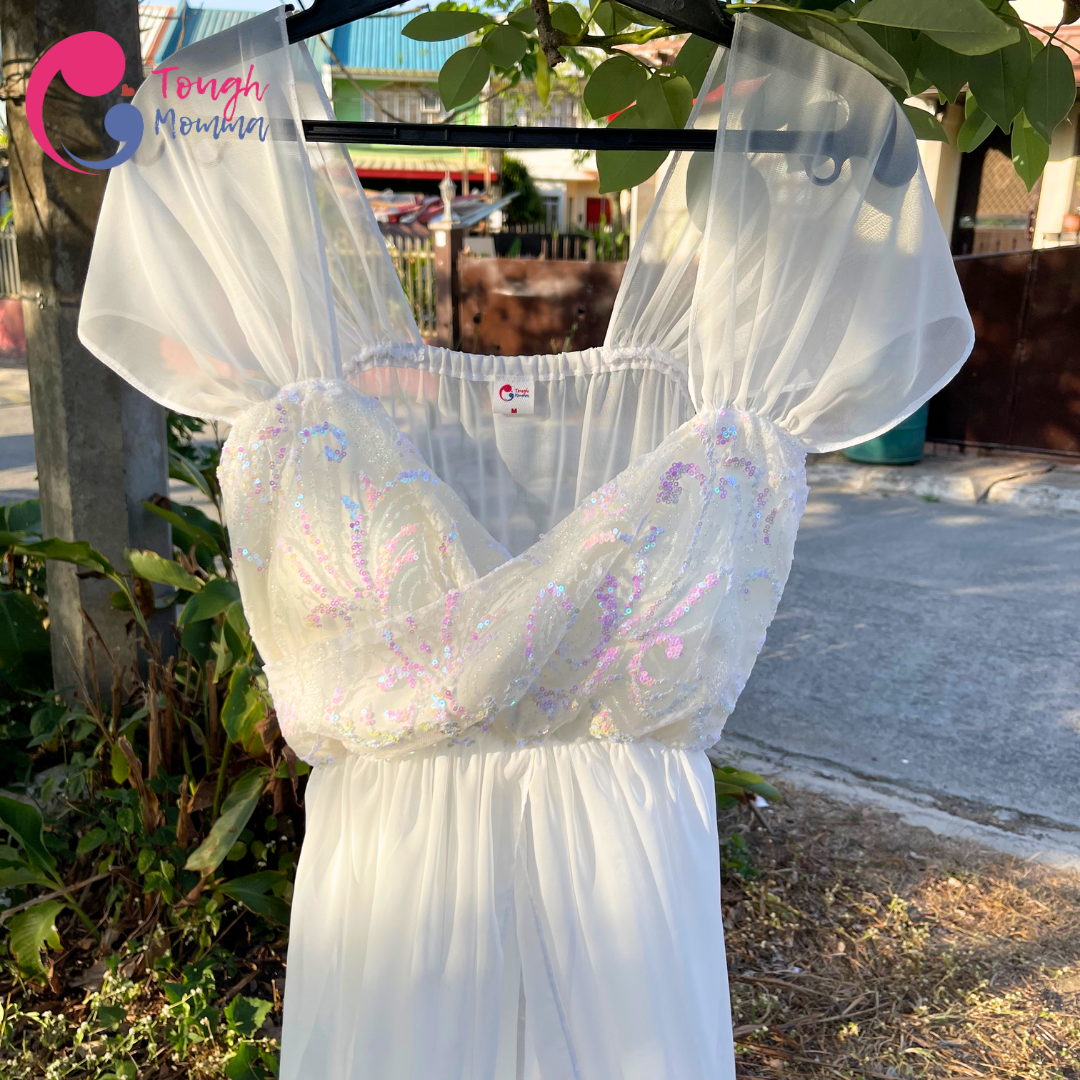 ToughMomma Bella Maternity Gown for Maternity Shoot