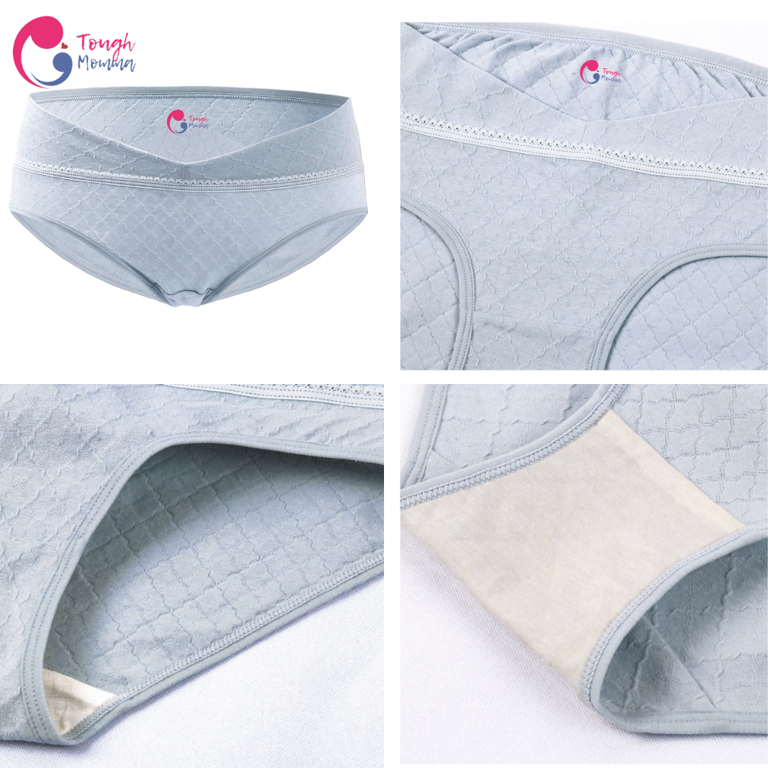ToughMomma Crema Hypoallergenic Under the Bump Maternity Panty