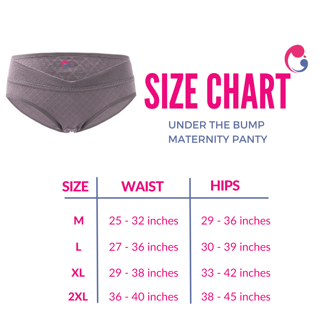 ToughMomma Crema Hypoallergenic Under the Bump Maternity Panty