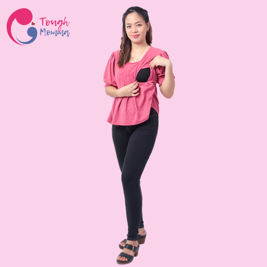 ToughMomma Ashley  Maternity Nursing Blouse S - 2XL