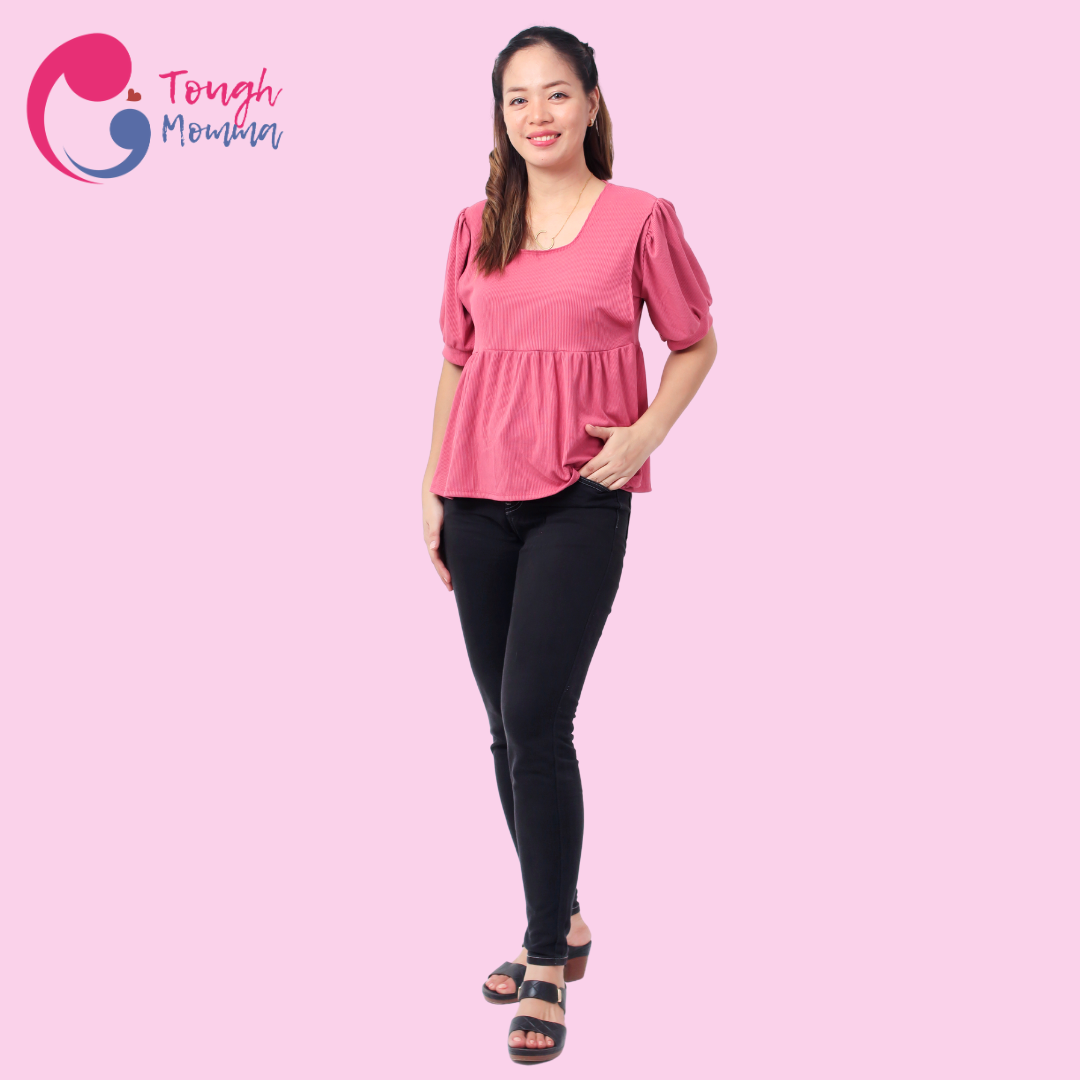 ToughMomma Ashley  Maternity Nursing Blouse S - 2XL
