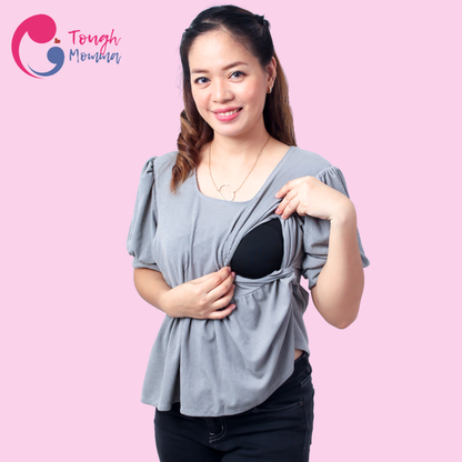 ToughMomma Ashley  Maternity Nursing Blouse S - 2XL