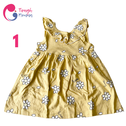 (CLEARANCE SALE)  ToughMomma Little Dainty Julienne Dress 0- 7 years old