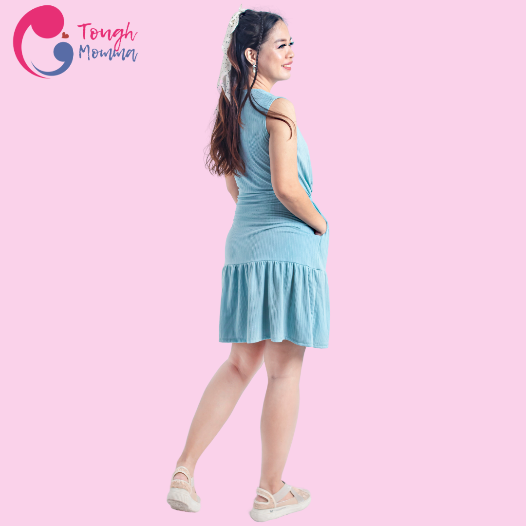 ToughMomma Nadine Maternity Nursing Dress S - L