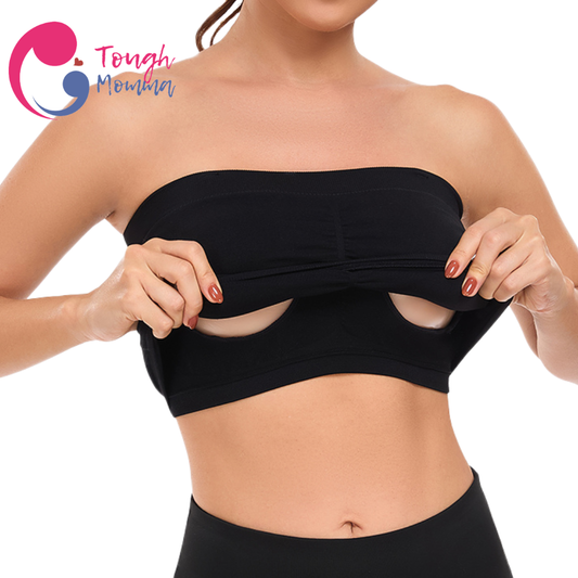 ToughMomma Solenn Ultra Comfort Seamless Wireless Maternity Nursing Bandeau