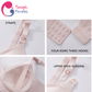 ToughMomma Kiara PLUS SIZE Ultra Comfort Antibacterial Seamless Wireless Maternity Nursing Bra