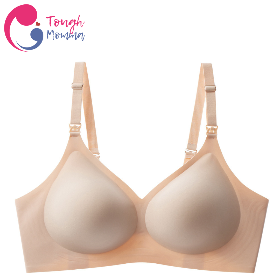 ToughMomma Kiara PLUS SIZE Ultra Comfort Antibacterial Seamless Wireless Maternity Nursing Bra