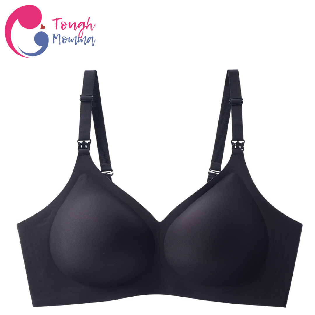 ToughMomma Kiara PLUS SIZE Ultra Comfort Antibacterial Seamless Wireless Maternity Nursing Bra