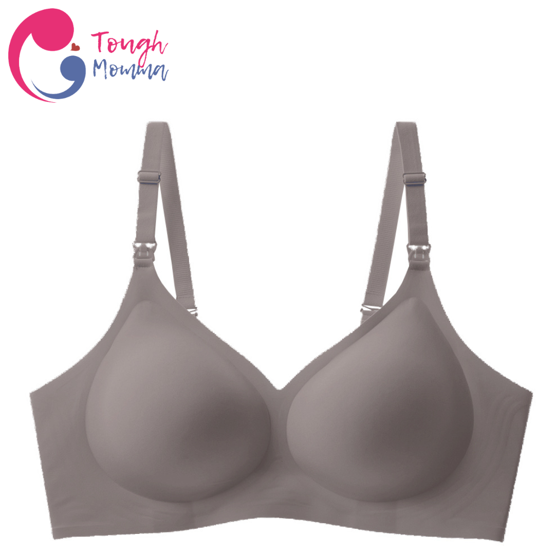 ToughMomma Kiara PLUS SIZE Ultra Comfort Antibacterial Seamless Wireless Maternity Nursing Bra